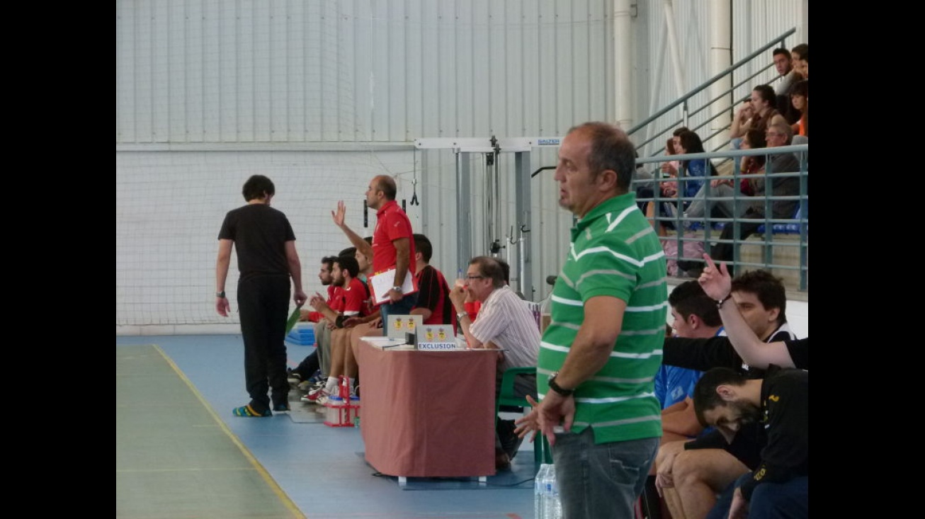 Paco Vidal, entrenador del BM Manzanares senior masculino