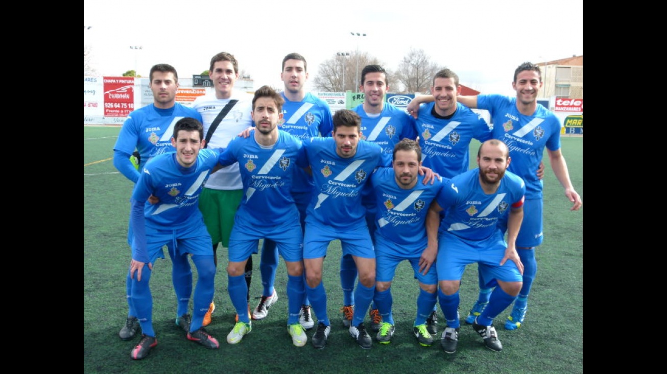 Once inicial del Manzanares ante el CD Ciudad Real, sin Elías por sanción