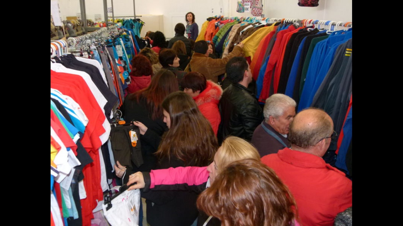 Lleno en la Feria del Stock desde su apertura