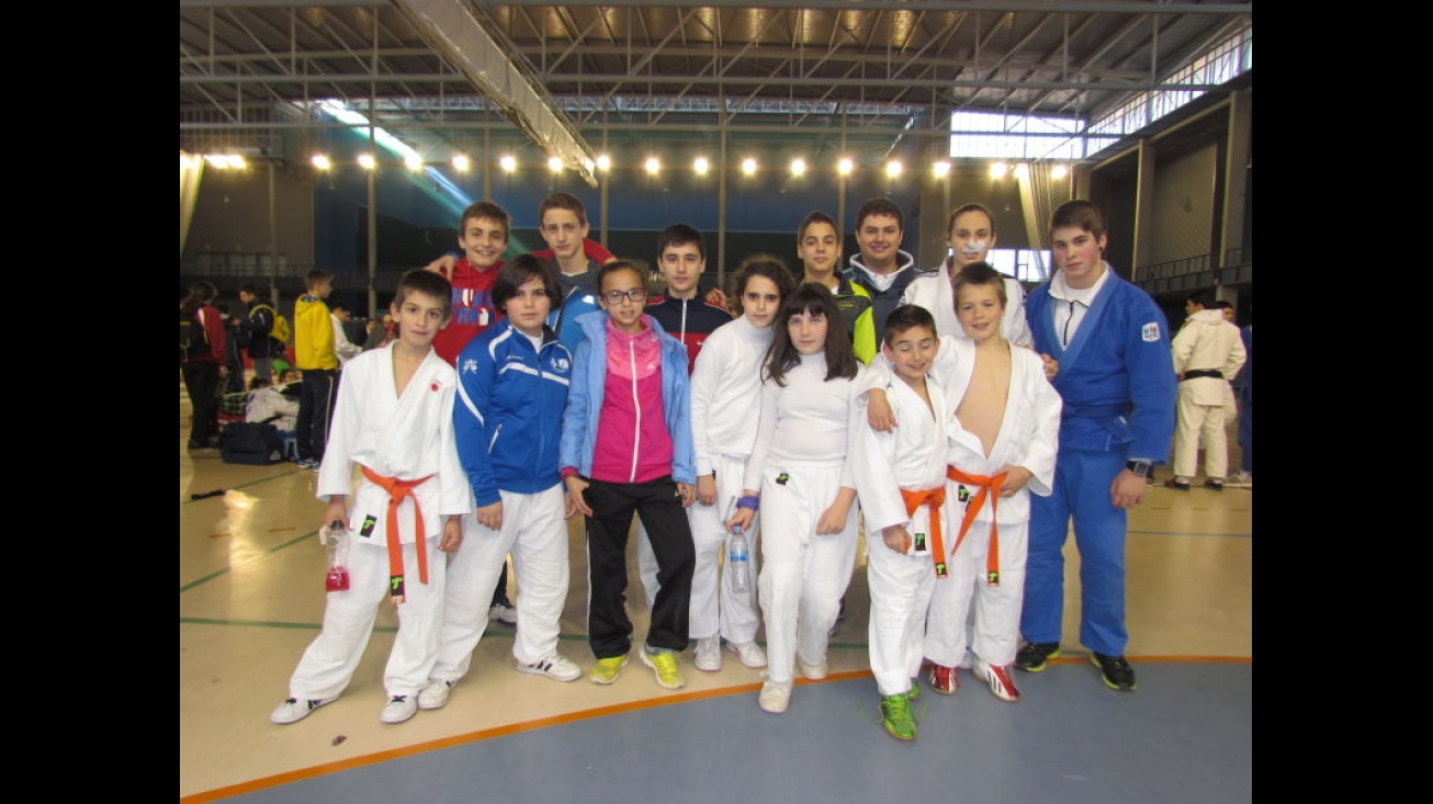 Judokas manzanareños en Tomelloso