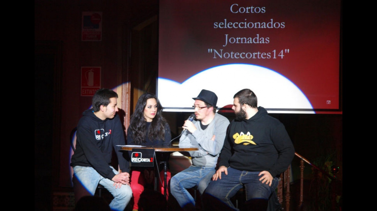 De izquierda a derecha, Juan Pedro Araque, Mireia Chambó, Sergio Glez-Román y Ángel Fco. Zarza