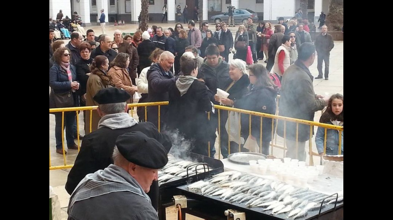 Sardinada de este miércoles en la plaza