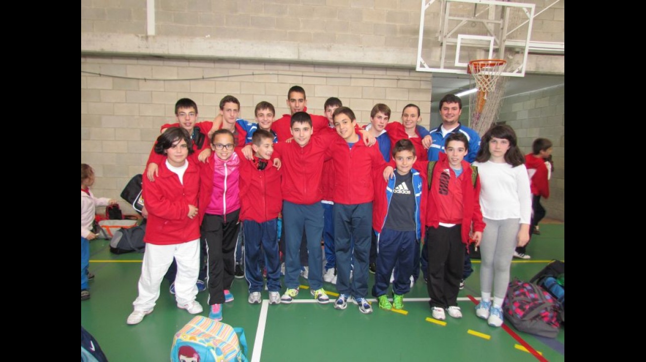 Miembros de la Escuela de Judo que compitieron en Albacete