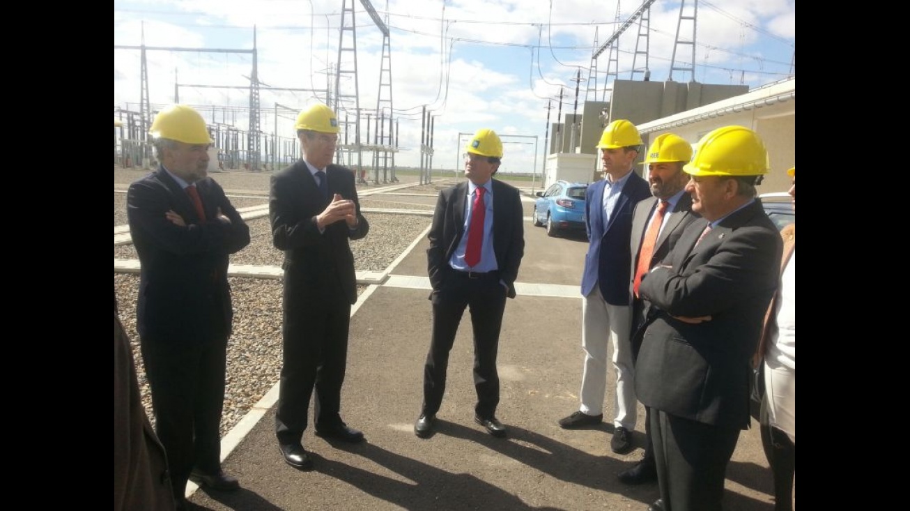 Visita a la subestación de Red Eléctrica Española en Manzanares