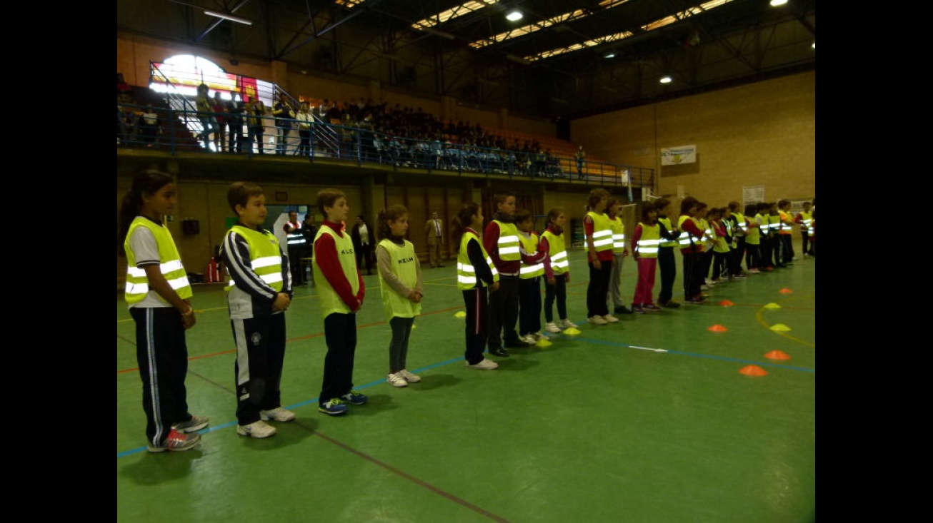 Participantes en la gymkhana