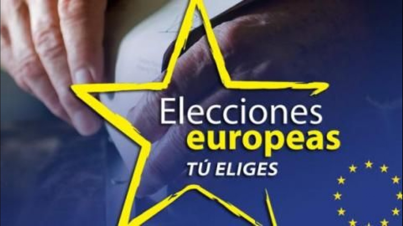 Cartel de elecciones europeas