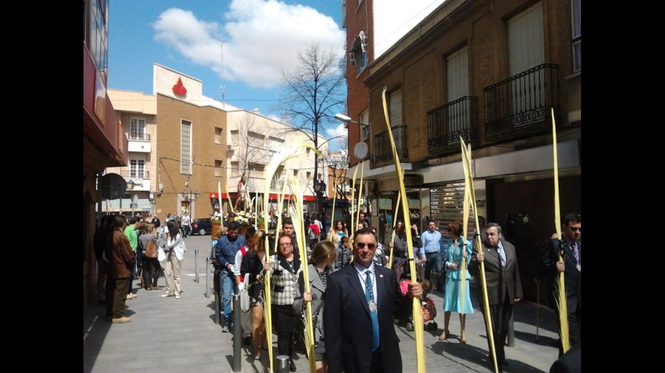 Imagen de archivo de la procesión de las Palmas