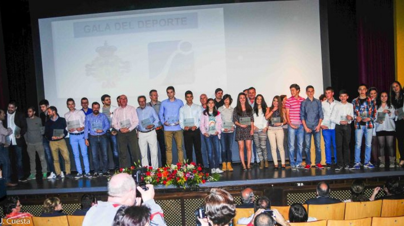 Premiados en la Gala del Deporte celebrada el lunes 14 de abril de 2014