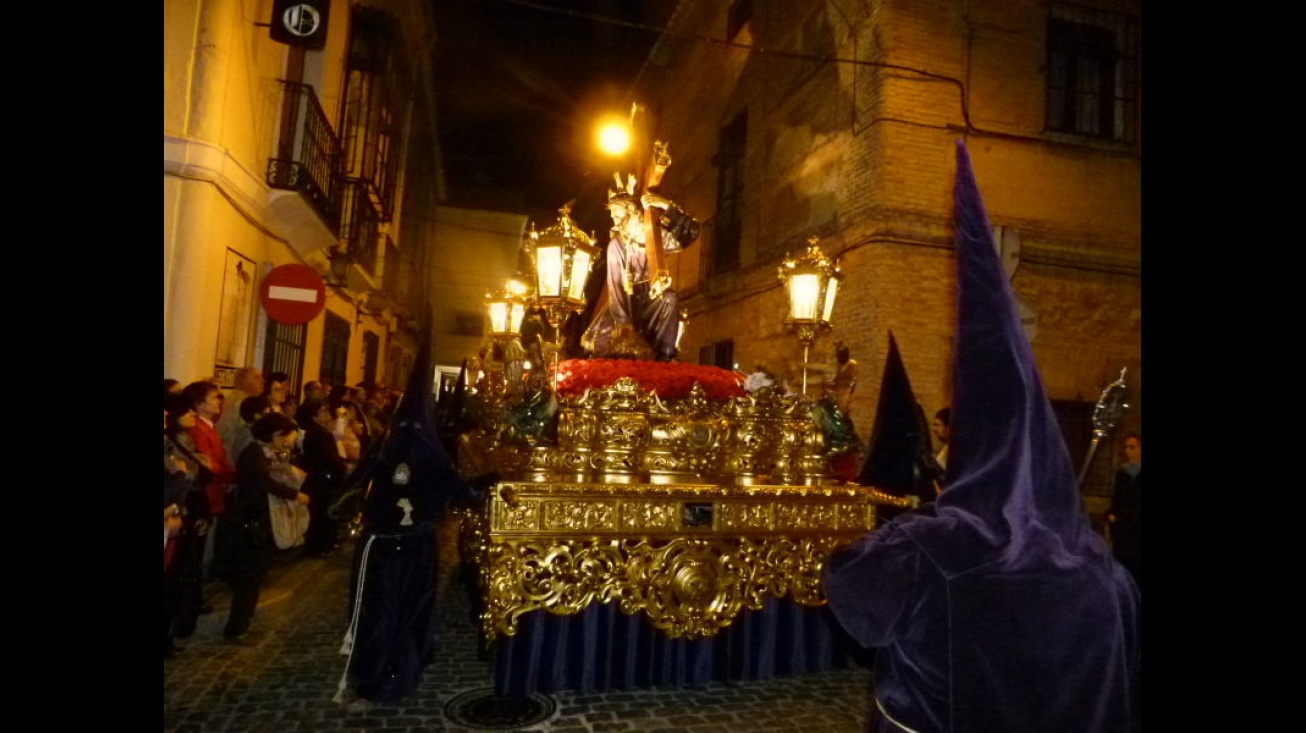 Jesús del Perdón en la procesión del Silencio