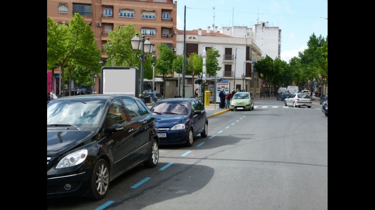 Aspecto de la calle Toledo a media mañana del 22 de abril de 2014