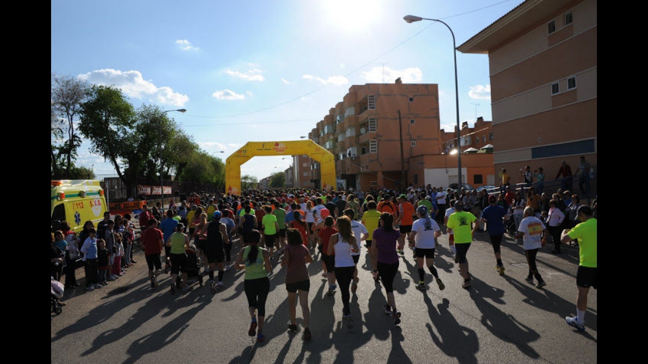 Imagen de la salida de la carrera de 2013