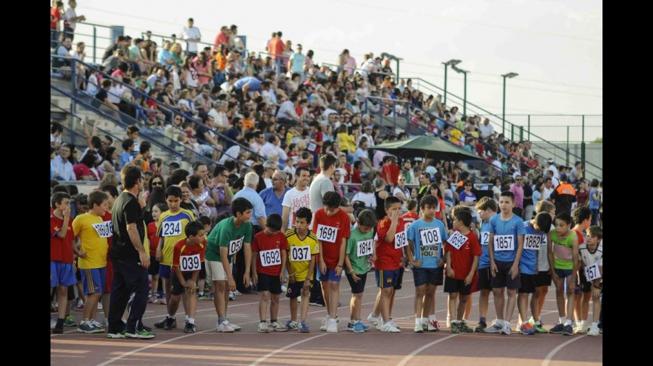 Inicio de una de las pruebas de la carrera mini. Foto: Roque J. Cuesta