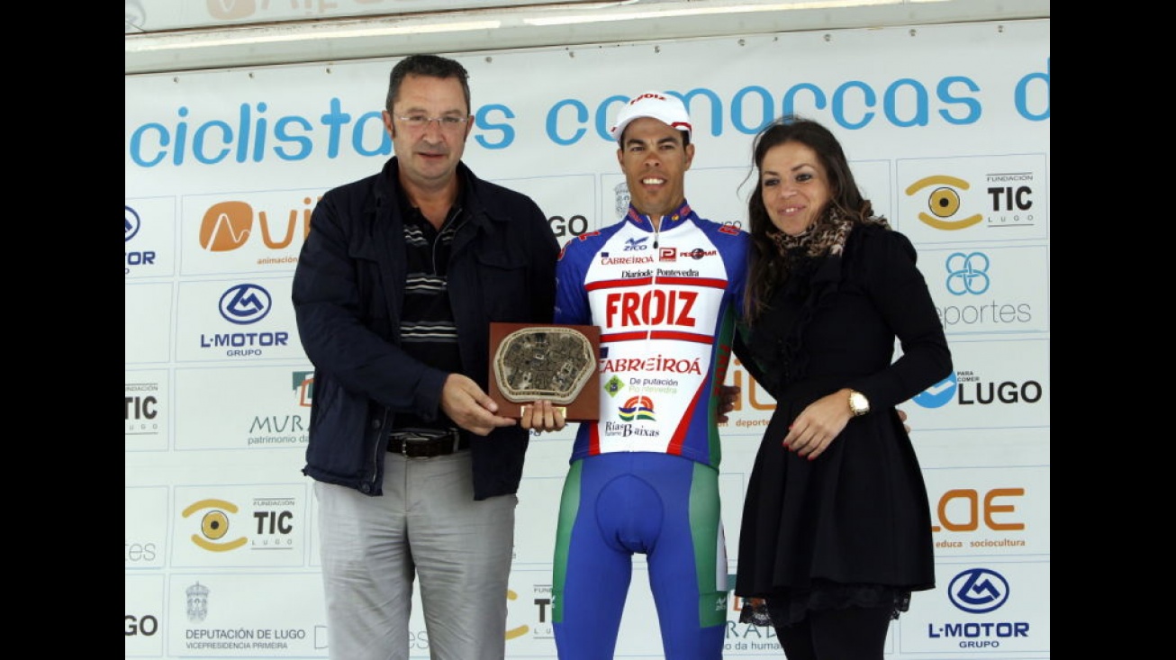 Pedro Merino, ganador de la Vuelta a Lugo