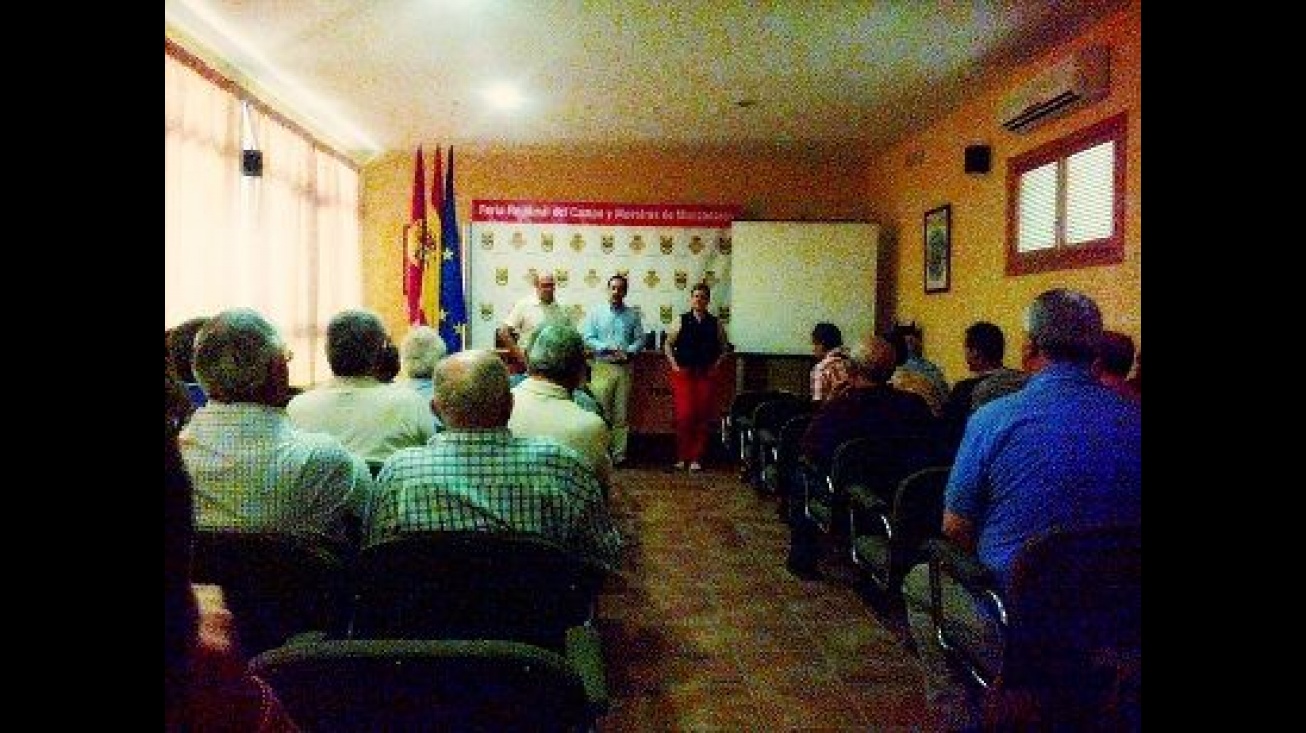 Inauguración del curso a cargo del concejal de Agricultura