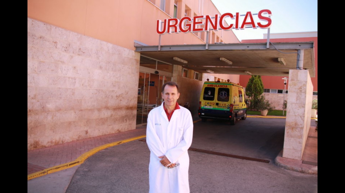 Agustín Sánchez, médico de Urgencias del hospital de Manzanares