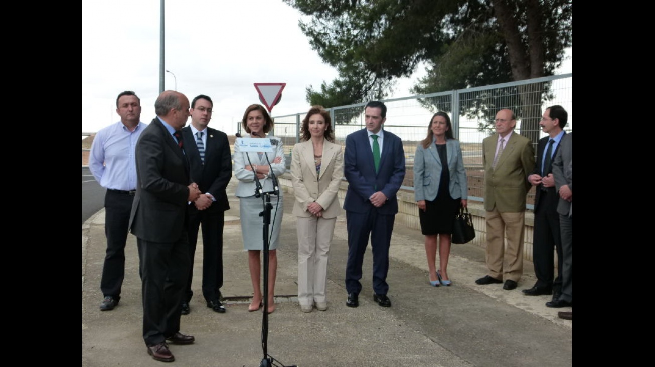 Agradecimiento del alcalde de Manzanares a la presidenta de Castilla-La Mancha