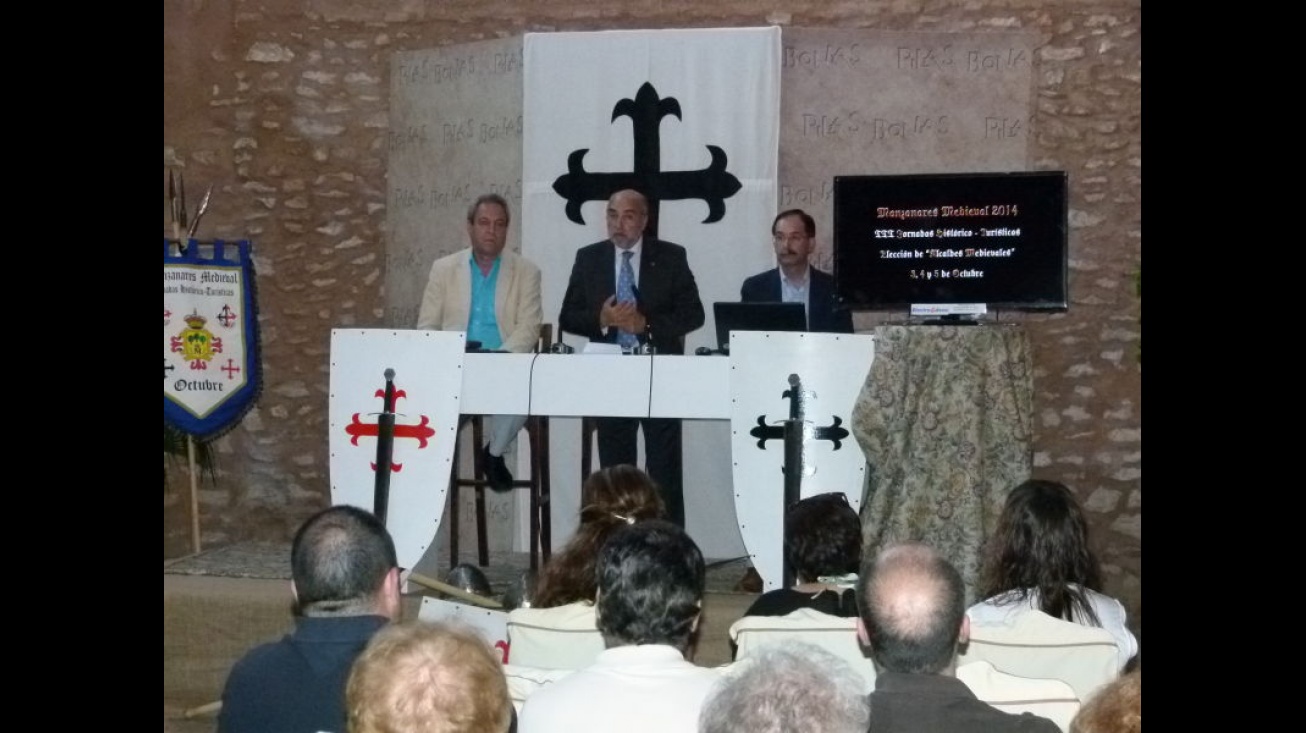 Presentación de las III Jornadas Medievales en el Castillo de Pilas Bonas