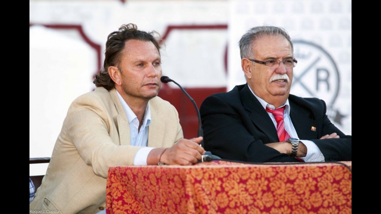 Julio Aparicio, durante la presentación de los carteles de la Feria de Manzanares. Foto: Roque J. Cuesta