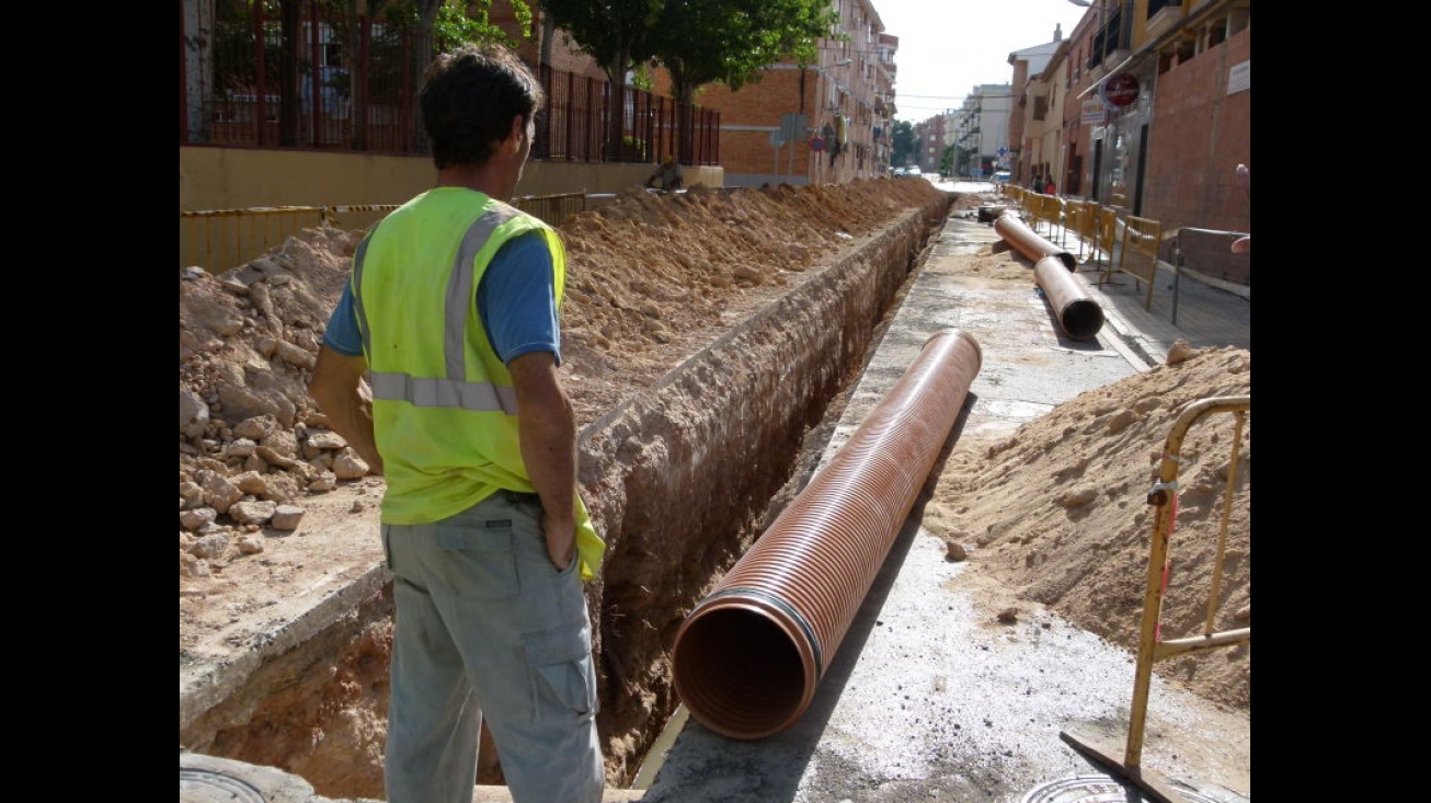 Obras calle Candelaria