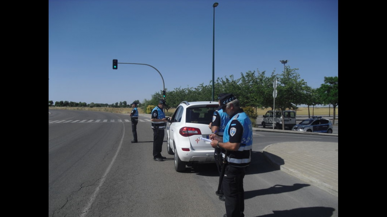 Miembros de la Policía Local de Manzanares