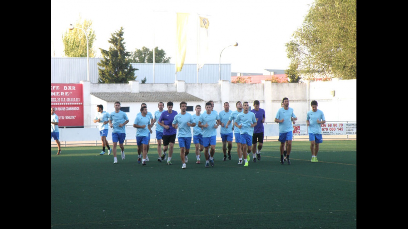 Uno de los entrenamientos de la reciente pretemporada