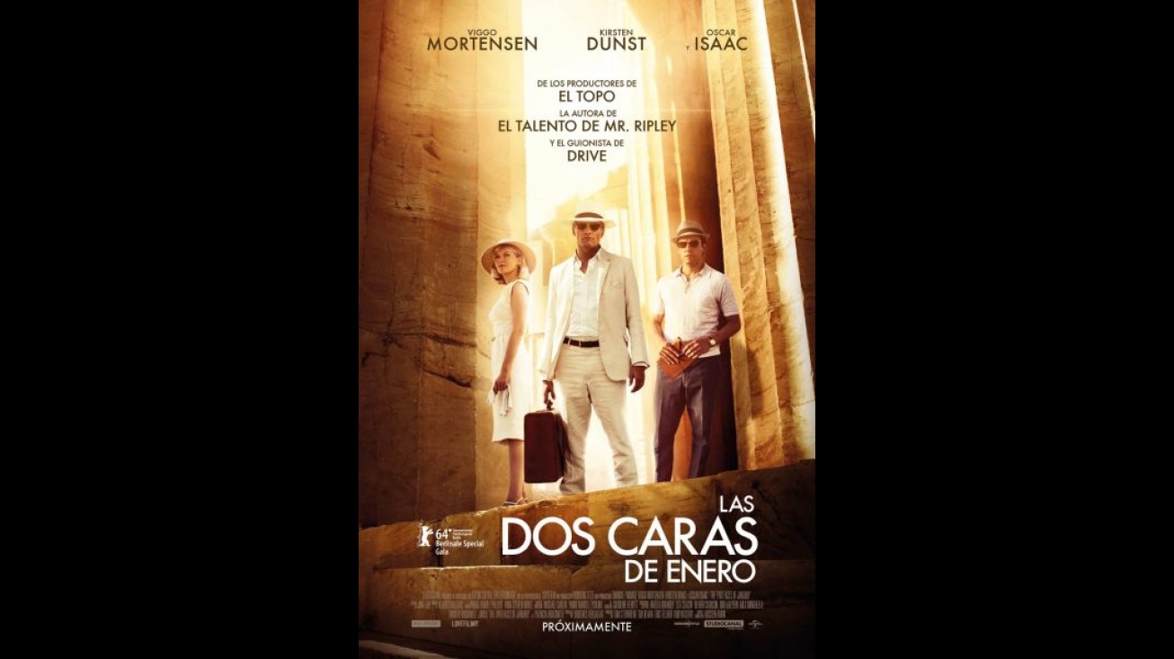 Cartel de "Las dos caras de enero"