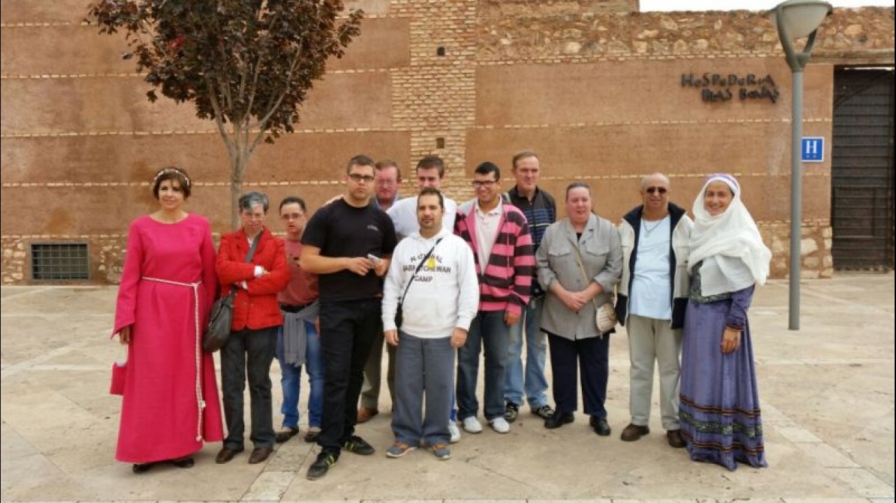 Foto durante la visita teatralizada