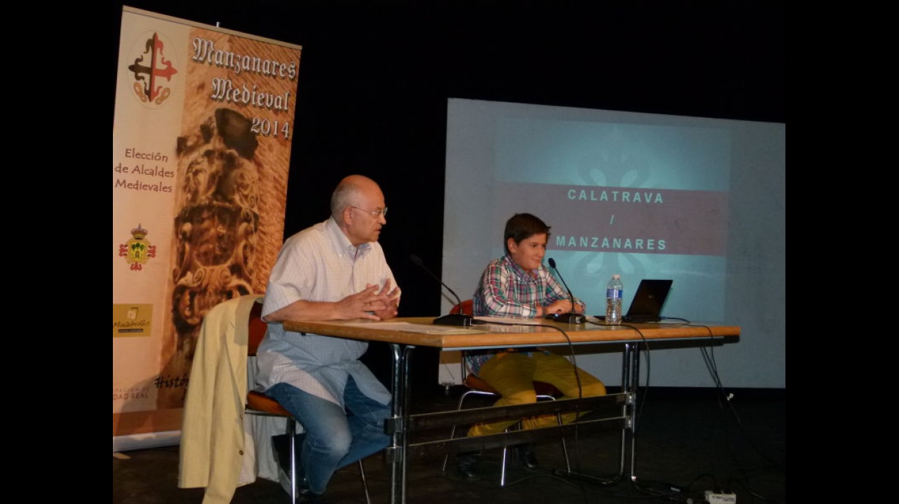 Jerónimo Romero y José Ángel Callejas durante la charla