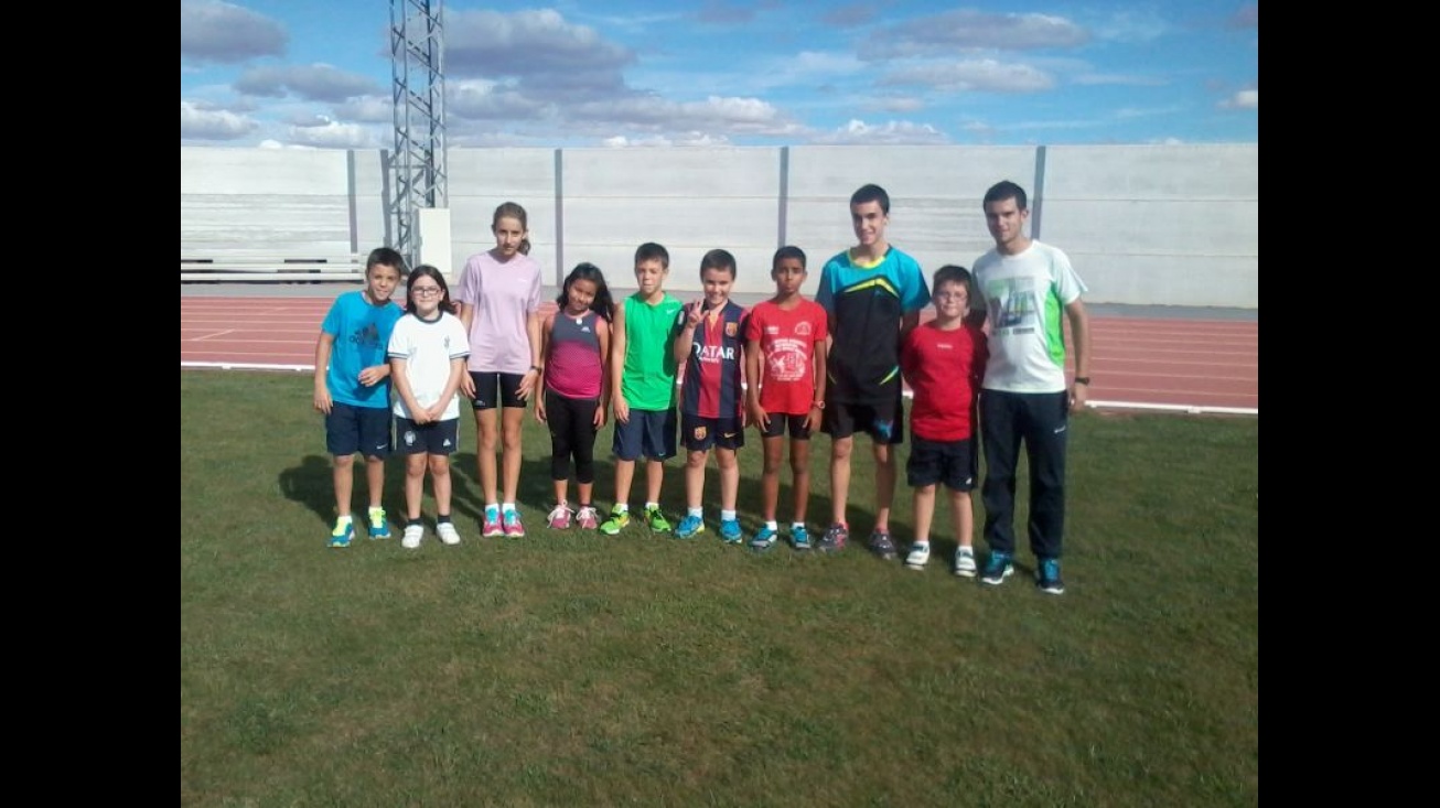 Alumnado de la Escuela de Triatlón