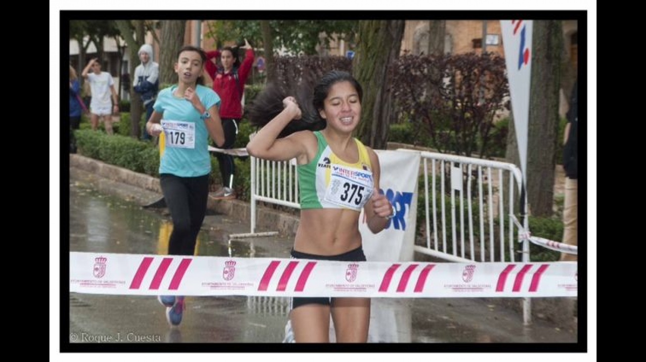 La cadete María Arias Fatama venció en la prueba cadete-juvenil. Foto: Roque J. Cuesta