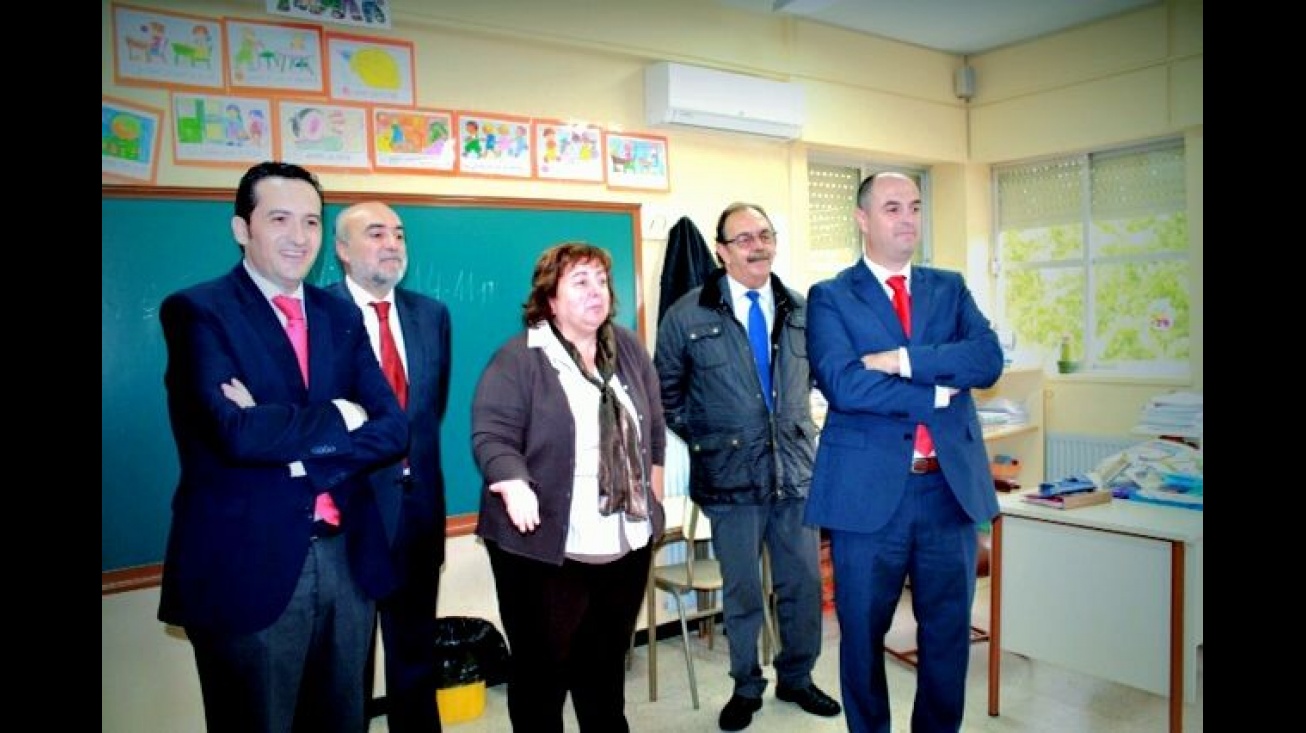 Visita a una clase de inglés en el CEIP "Tierno Galván"