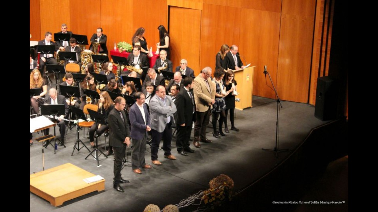 Entrega de distinciones en la Gala de la Música 2014