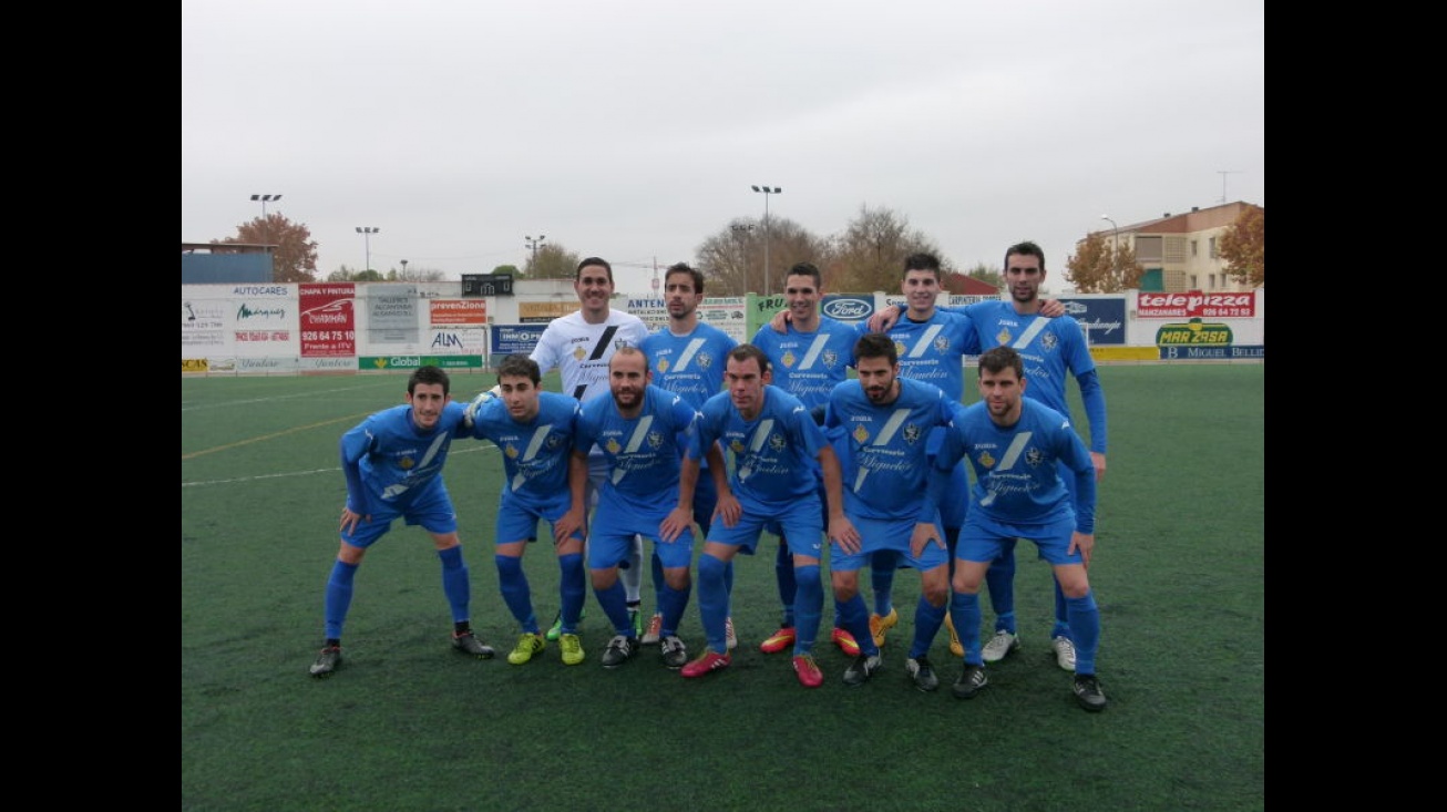 Once inicial del Manzanares ante el Ciudad Real