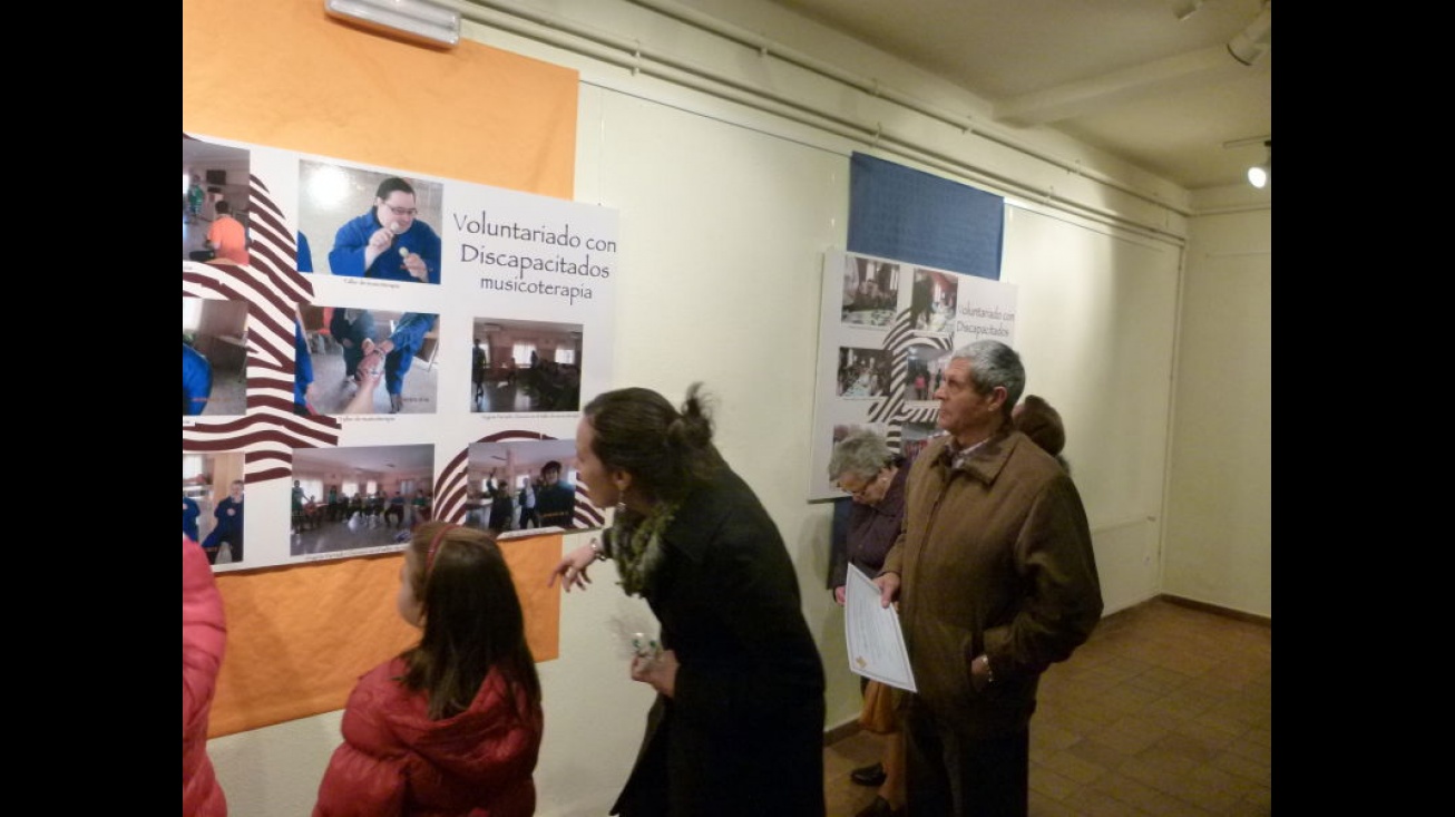 Exposición del voluntariado en 2013