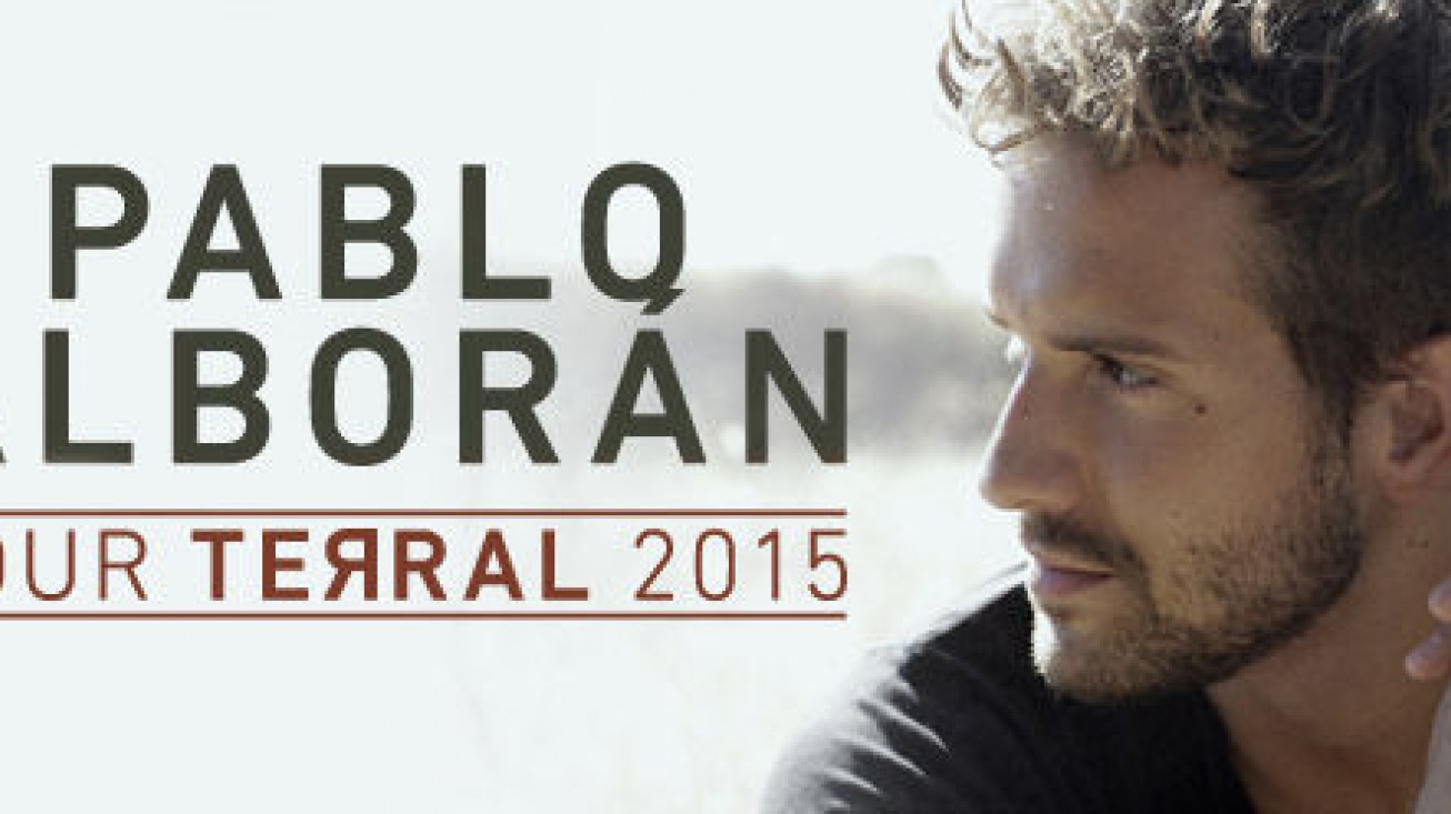 Imagen de la próxima gira de Pablo Alborán