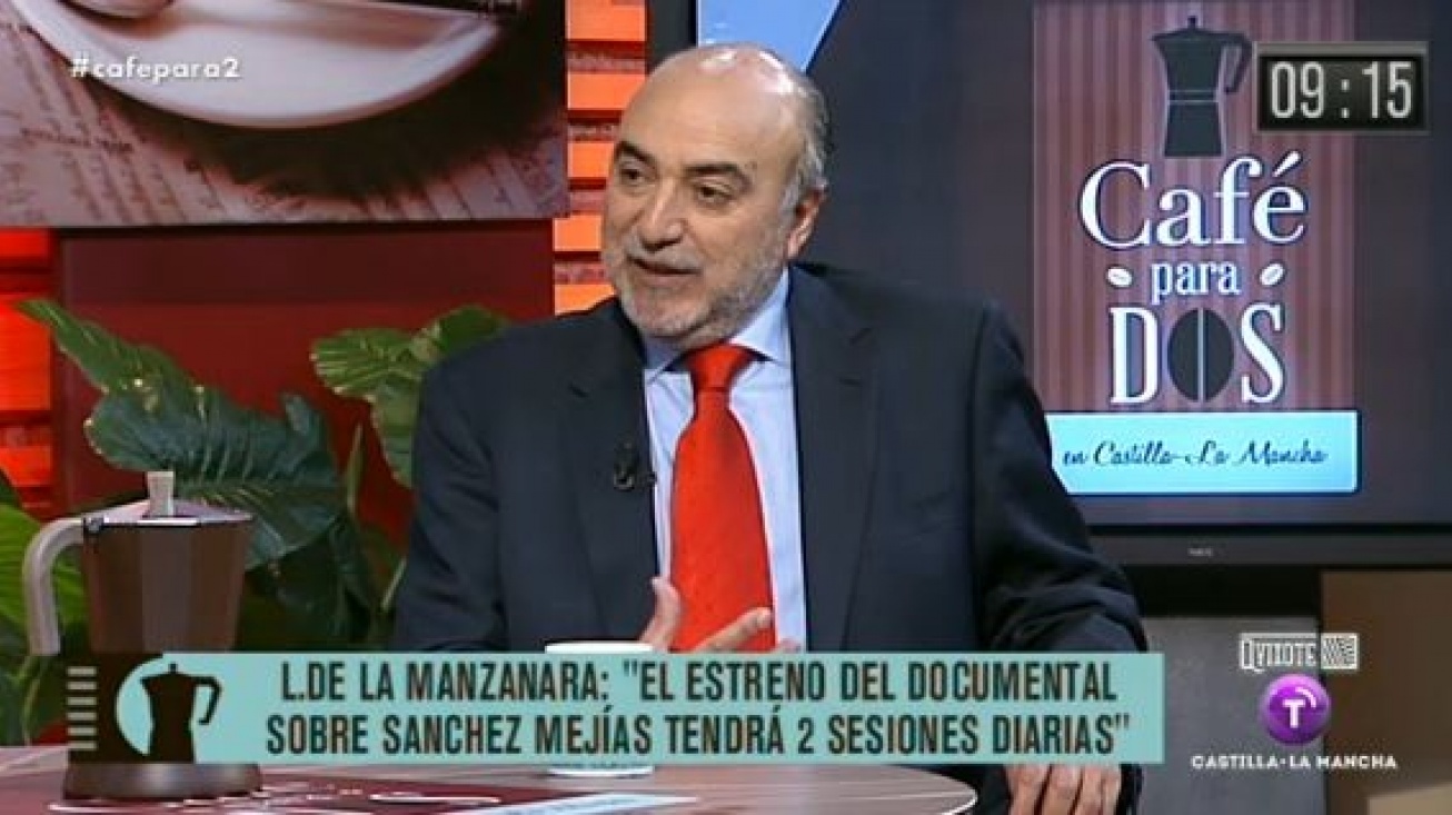 Imagen captada durante la emisión del programa en RTVCM