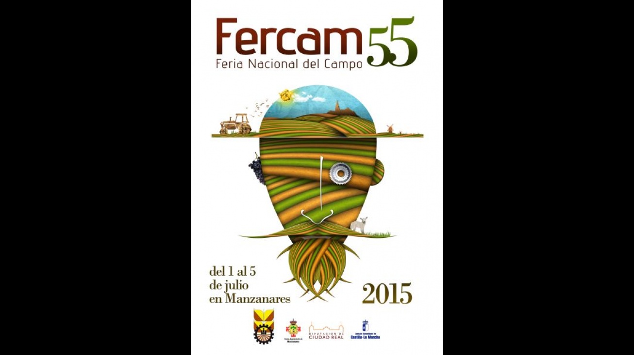 Cartel premiado para anunciar FERCAM 2015