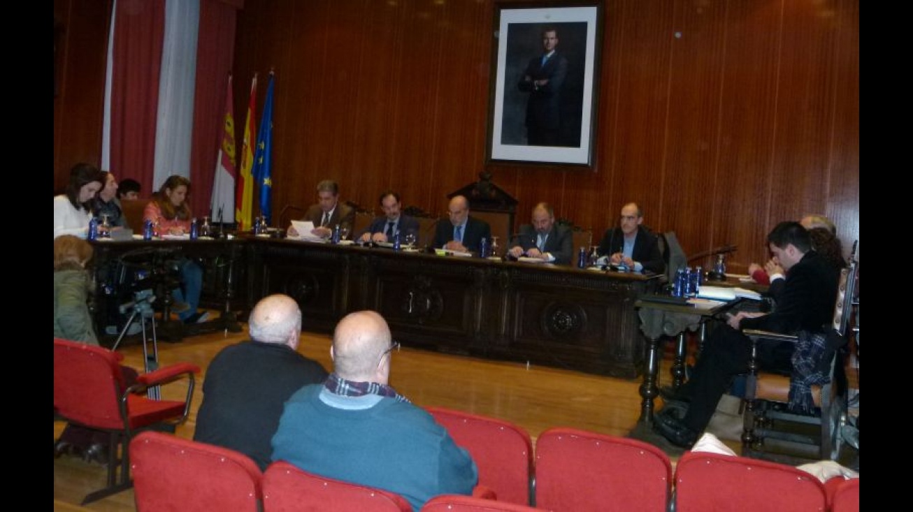 Vista del pleno celebrado el pasado mes de diciembre