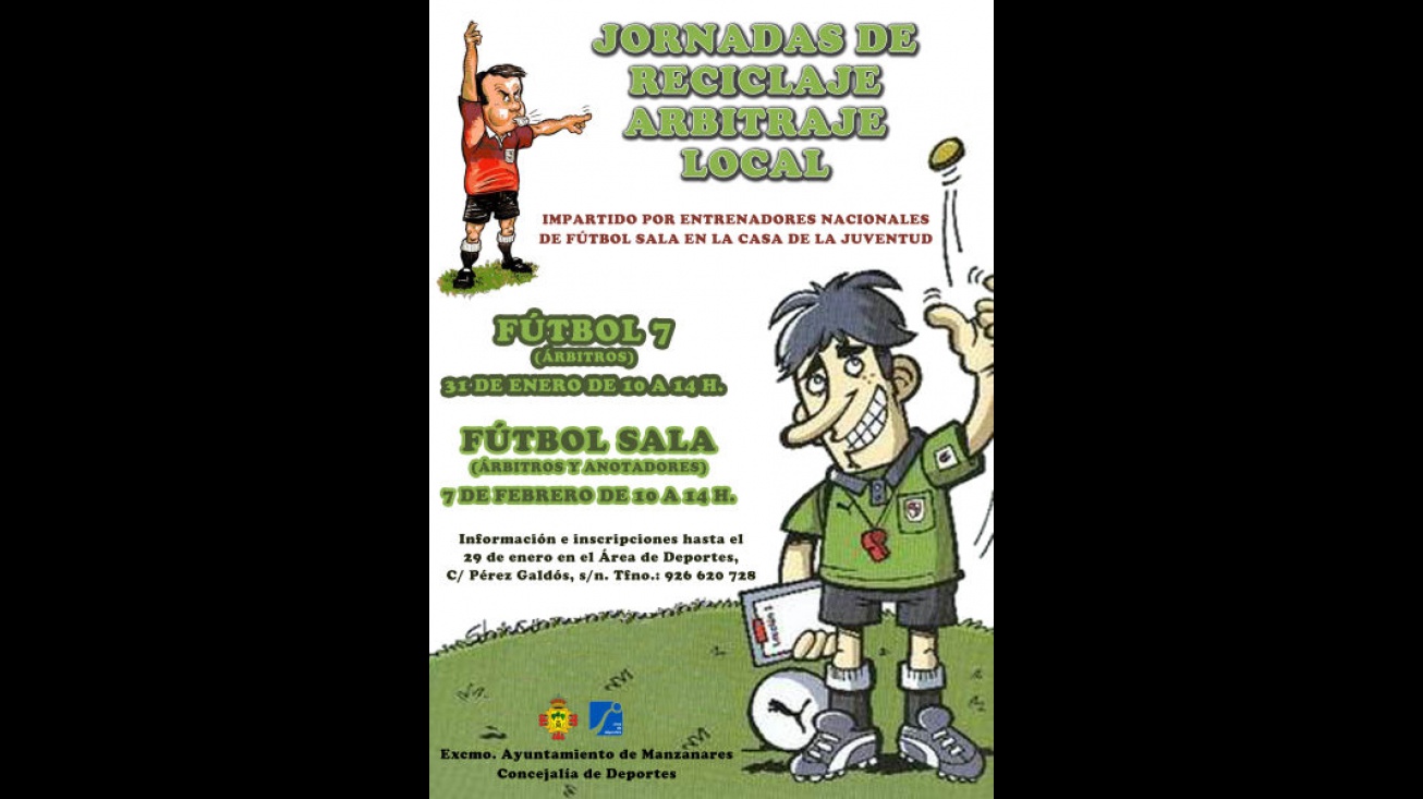 Cartel anunciador de la jornada