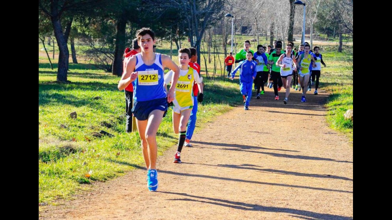 Alejandro Cuesta, en el Cross del Chorizo de Puertollano