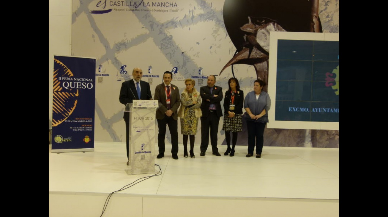 Momento de la presentación en FITUR