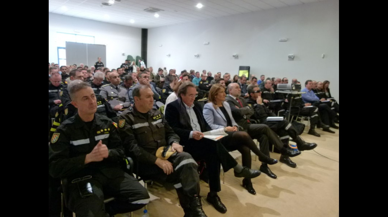 Asistentes a la reunión de coordinación celebrada en Manzanares