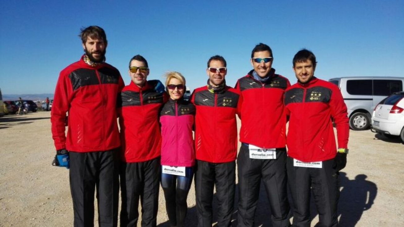 Participantes del club manzanareño en Campo de Criptana