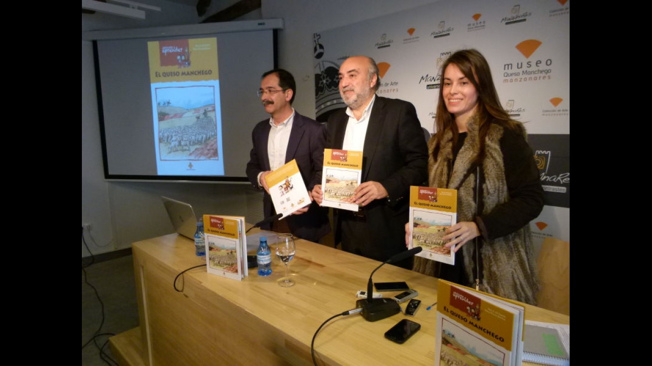 Presentado el libro "El queso manchego" en el primer aniversario del museo