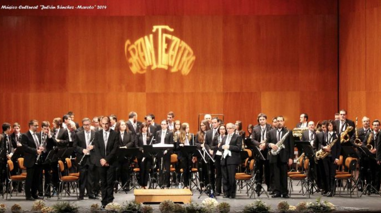 La banda de Manzanares actúa el Domingo de Ramos en el Gran Teatro