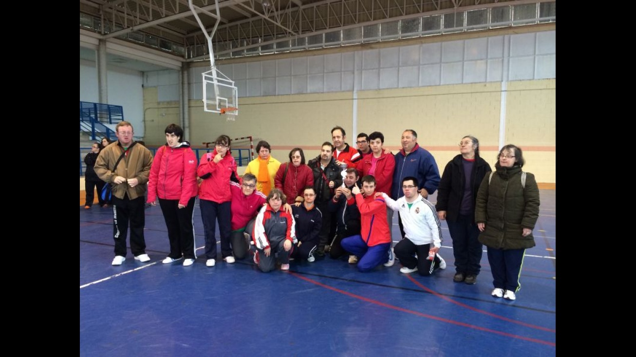 Participantes manzanareños en el encuentro deportivo