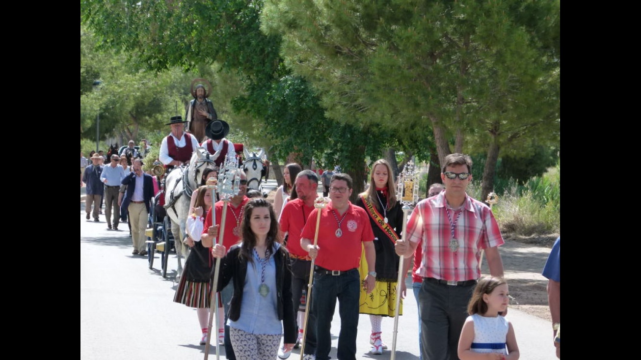 Procesión de San Isidro en 2014