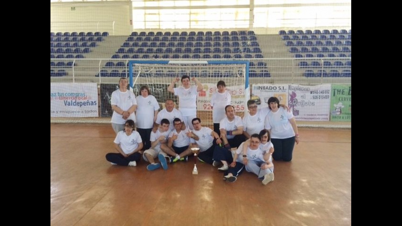 Participantes manzanareños en el encuentro de Valdepeñas