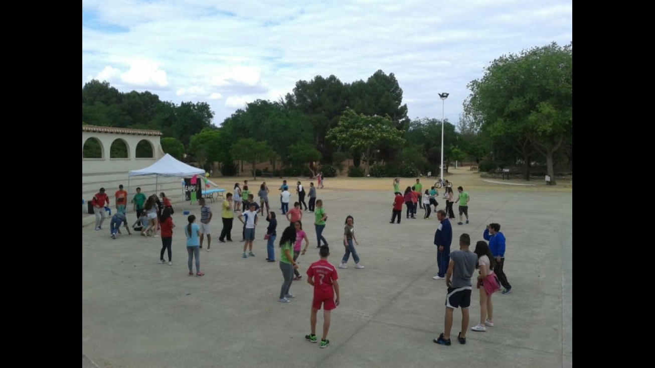 Actividad celebrada en el parque del Polígono