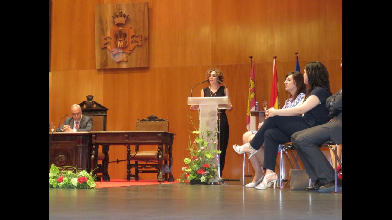 Beatriz Labián, portavoz del PSOE